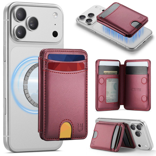 Usroom for Magsafe Wallet Magnetic RFID Blocking Card Holders