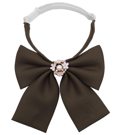 Bow Ties for Women Solid Color BowTies Womens Pre Tied Bow
