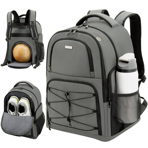 Single Ball Bag for Men & Women, Protective Ball Holder & Ventilated Shoe Storage
