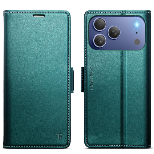Tenifly for iPhone 17 Pro Max Case Wallet with RFID Blocking Card Holder