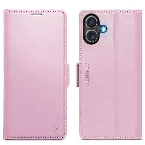 Tenifly for iPhone 16 Case Wallet with RFID Blocking Card Holder
