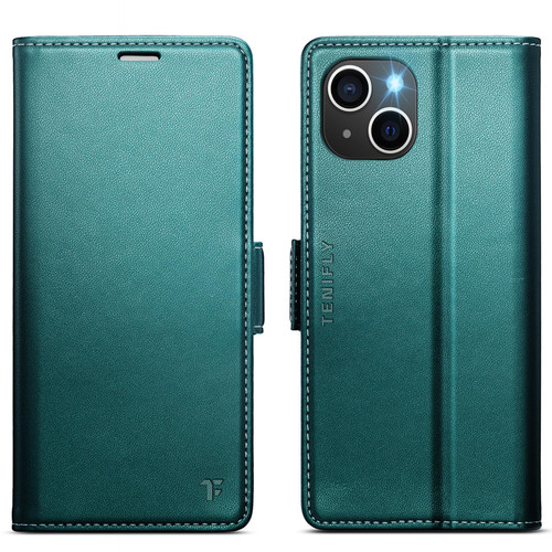 Tenifly for  iPhone 15 Plus Case Wallet with RFID Blocking Card Holder