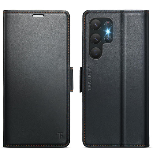 Tenifly for Samsung Galaxy S22 Ultra Case Wallet with RFID Blocking Card Holder