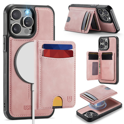Usroom iPhone 15 Pro Max Wallet Case Compatible with Magsafe