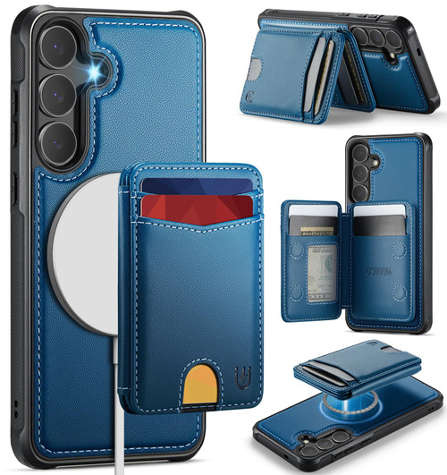 Usroom for Samsung Galaxy S25 FE Case Wallet Compatible with Magsafe