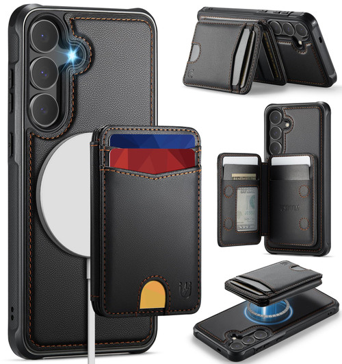 Usroom for Samsung Galaxy S25 Plus Case Wallet Compatible with Magsafe