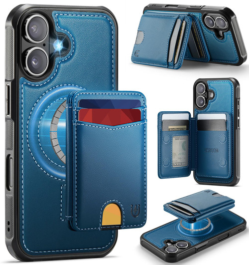 Usroom for iPhone 16 Wallet Case Compatible with Magsafe