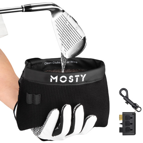 MOSTY Golf Club & Ball Cleaner Bag
