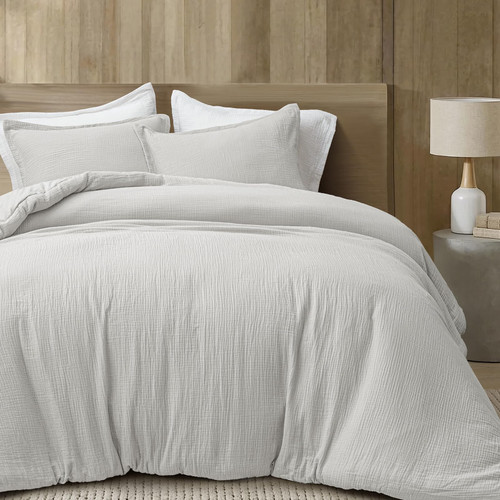 PHF Cotton Muslin Comforter Set King – 100% Cotton Cover