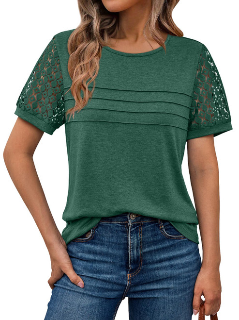 Tops 2026 Spring Trendy Casual T-Shirts Cute Work Outfits Blouses