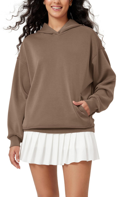 Long Sleeve Hooded Sweatshirts Pullover Top