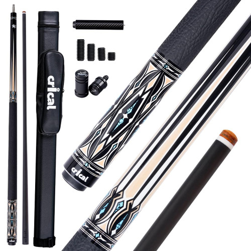 Taper Shaft, 12.5mm Tip, Tournament Level Billiard Cue