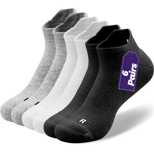 Men, Fashion Low Cut Cushioned Wicking Size S M L XL