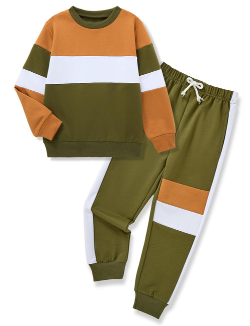 Boys Clothes Hoodie Sweatsuits Tops and Pants Boys