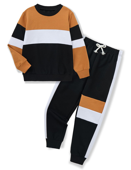 mkodopy Boys Clothes Hoodie Sweatsuits