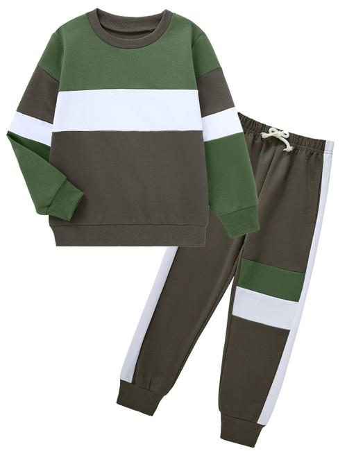 Boys Clothes Hoodie Sweatsuits Tops and Pants