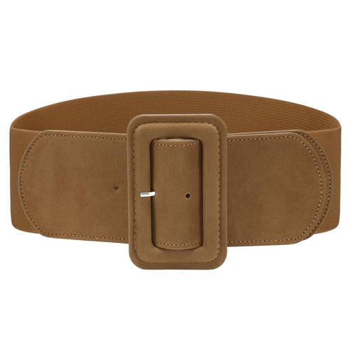 Stretchy Wide Women Belts Elastic Vintage Belts for Women Fashion