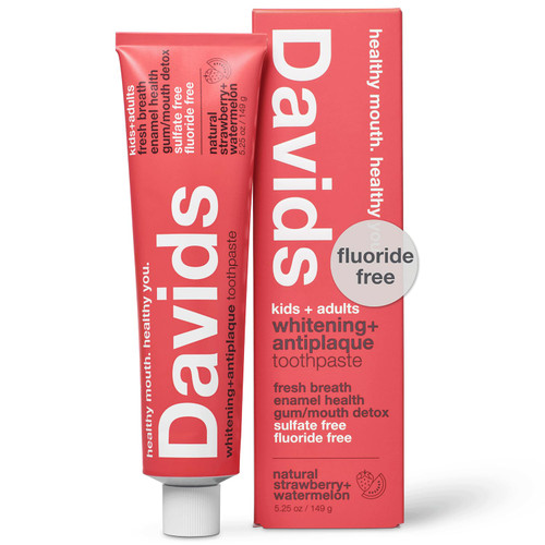 Promotes Enamel Health, Mouth & Gum Detox, Natural Strawberry