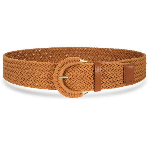 Summer Ladies Woven Wide Boho Belt for Jeans