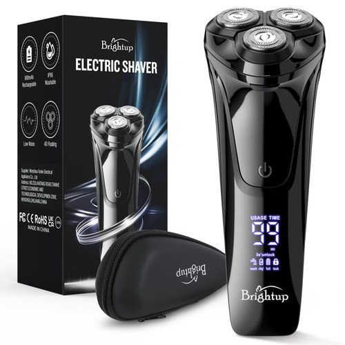 Brightup Electric Razor for Men Face