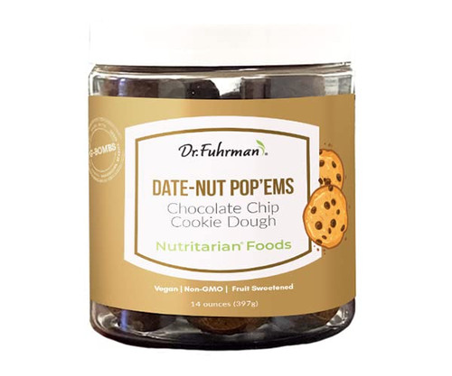 Dr. Fuhrman's Date-Nut Pop'ems (14 Oz, Chocolate Chip Cookie)