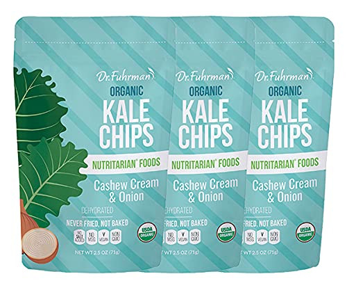 Dr. Fuhrman Organic Kale Chips Cashew Cream & Onion
