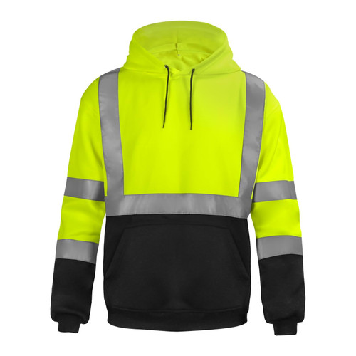 Pullover,Hi-Vis Safety Hoodie Pullover Sweatshirt