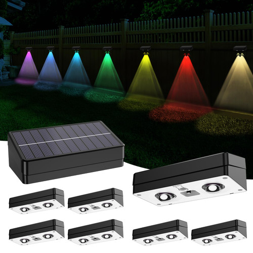 Lightings Decor for Wall Railing Patio Deck Backyard Garden Pool (8 Pack)