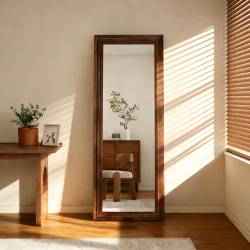 Bedroom, Living Room, Rectangular Wooden Frame, Wood Brown Colo