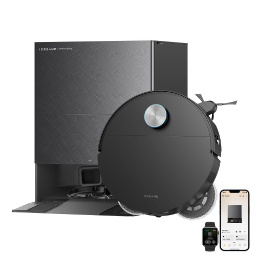 DREAME X60 Ultra Robot Vacuum and Mop, 3.13in Ultra-Thin Design, 3.47in