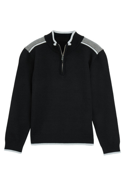 X RAY RAW X (4-12) Quarter-Zip Long Sleeve Mock Neck Knit Sweater