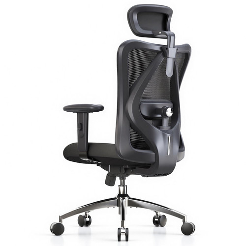 Adjustable Headrest & Lumbar Support, 330lbs Capacity