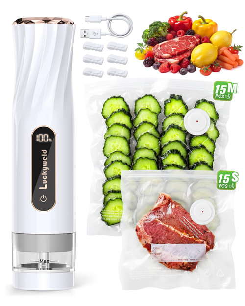 Compact Vacuum Sealer for Food