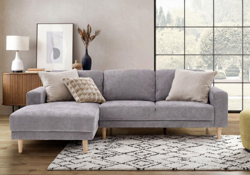 Iroomy L-Shaped Sectional Sofa with Chaise