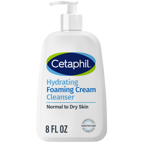Cetaphil Cream to Foam Face Wash Hydrating Cleanser