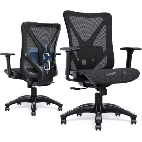 Ergonomic Office Chair, Mesh Computer Desk Chairs