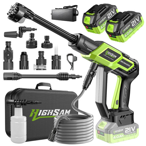 Highsam Cordless Handheld Washer for Car, Brushless