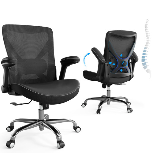 330LBS Home Office Desk Chairs with Lumbar Support
