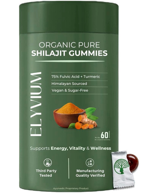 Shilajit Gummies with Turmeric