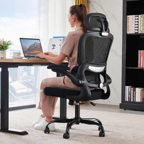 Ergonomic Desk Chair - Gaming Chair with Lumbar Support