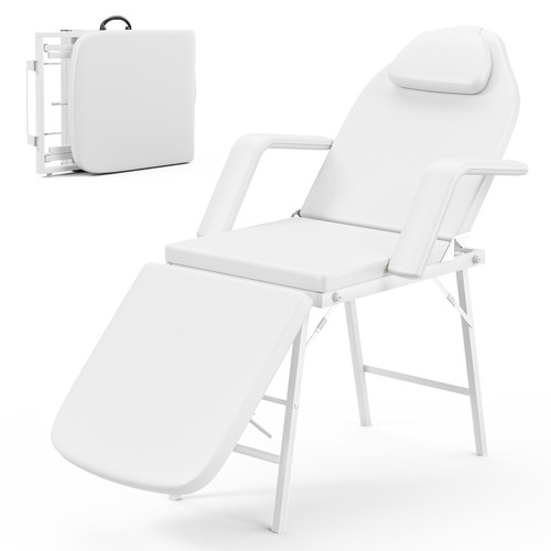 Massage Table Beauty Salon SPA Tattoo Bed Facial Chair Foldable Portable for Spa Lash