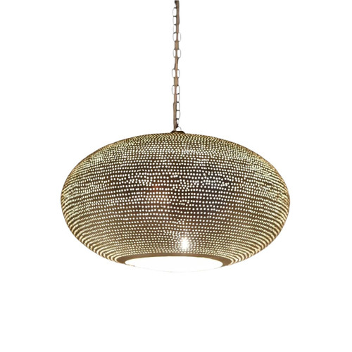 Moroccan Hanging Lamp Fixture, Brass Chandelier Lamp Shade