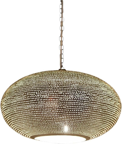 Hanging Lamp Fixture, Brass Chandelier Lamp Shade, Simple Brass Ceiling Light