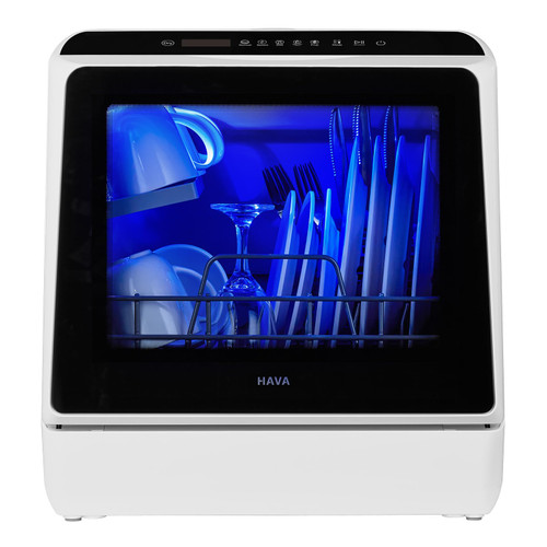 Countertop Dishwasher, 6 Programs Portable Dishwasher with Water Tank