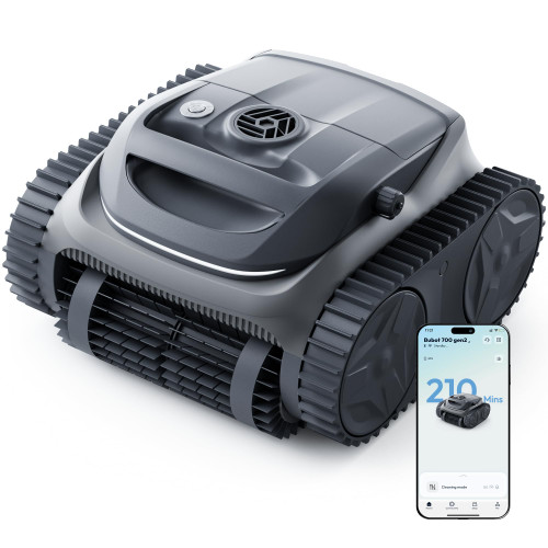 (2026 New) Bubot 700 Gen2 Pool Vacuum for Inground Pools, Cordless Robotic Pool Cleaner with 210 Min Runtime, Strong Suction