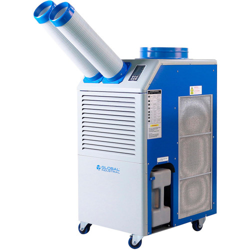 Commercial Industrial Portable Air Conditioner, 13200 BTU | 1.1 Ton with Cold Air Nozzles, 115V, Cooling for up to 355 Sq. Ft