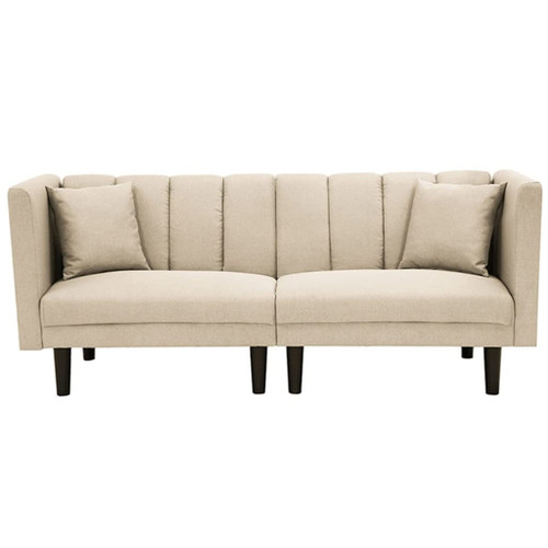 DUYHBAWRS Sofa Bed Sleeper Linen Blend Fabric Home Furniture Minimalist Small Apartment Lazy