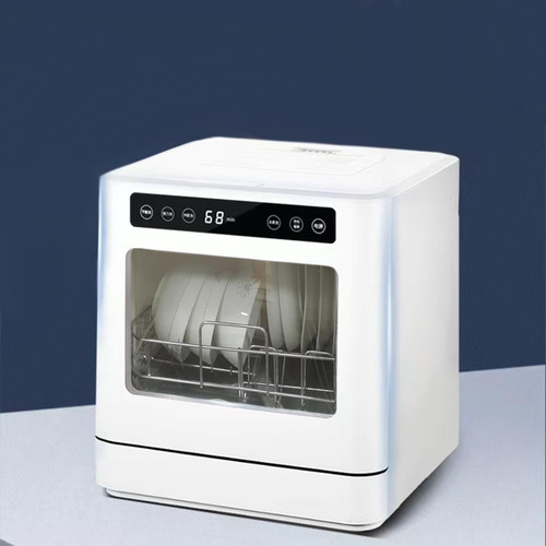 Portable Tabletop Dishwasher, Fully Automatic with 4 Cleaning Modes