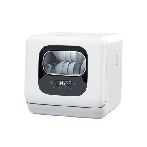 Countertop Dishwasher 6 Washing Programs & Hot Drying Dish Washer