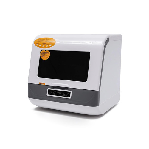 5-Liter Compact Portable Countertop Dishwasher 360° Streak